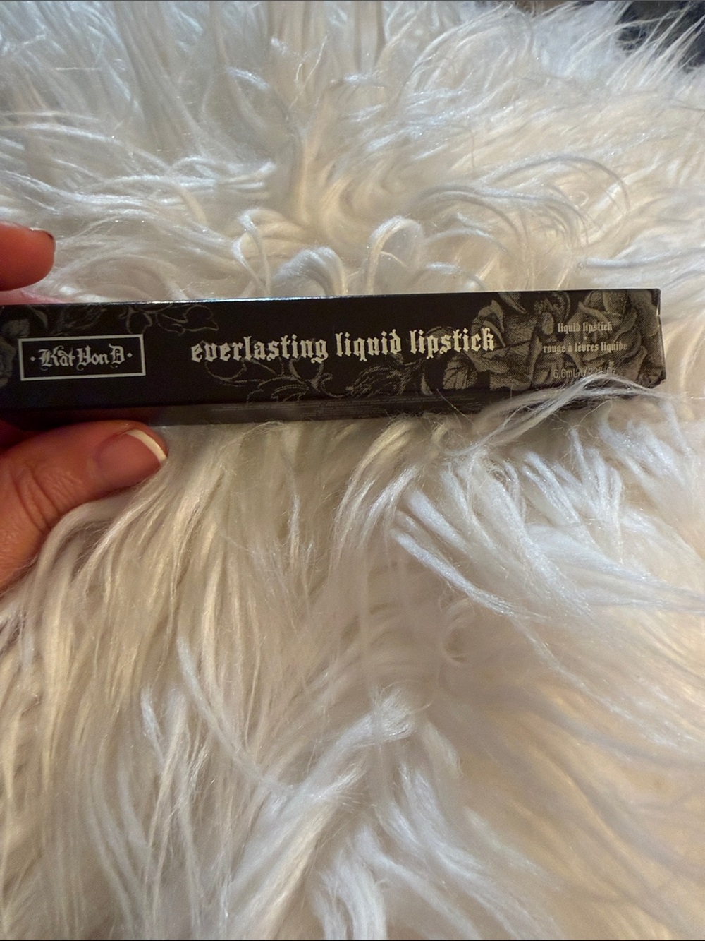 Kat Von D Everlasting Liquid Lipstick - Black and Silver Box - Picture 2 of 3